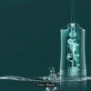 Oral Irrigator Portable Dental Water Flosser USB Rechargeable Water Jet Floss Tooth Pick 4 Jet Tip 220ml 3 Modes Teeth Cleaner