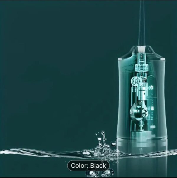 Oral Irrigator Portable Dental Water Flosser USB Rechargeable Water Jet Floss Tooth Pick 4 Jet Tip 220ml 3 Modes Teeth Cleaner